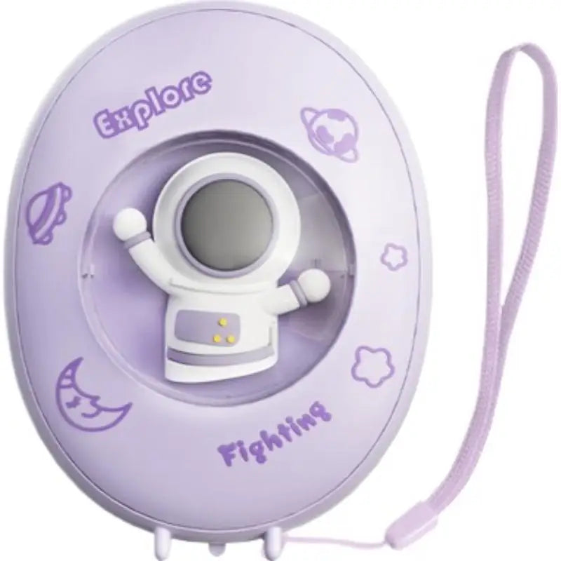 Cartoon Pocket Hand Warmer 1200mAh – USB Rechargeable with Ambient Light