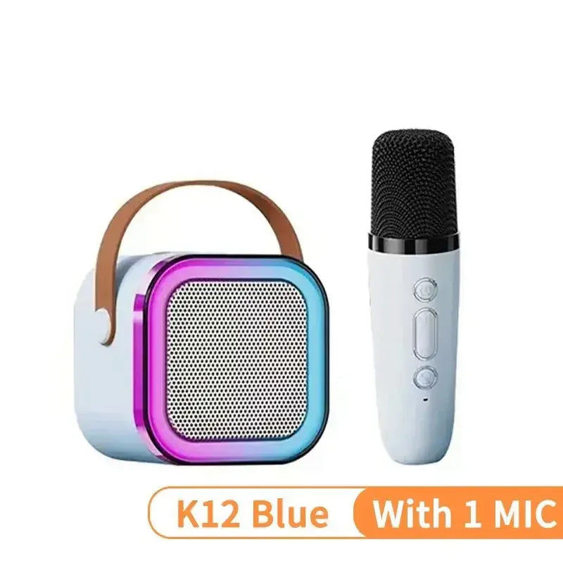 K12 Karaoke Machine with Wireless Microphones & RGB Lights