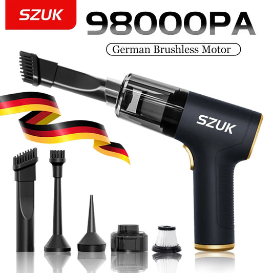 SZUK 98000PA Wireless Car Vacuum Cleaner with Brushless Motor