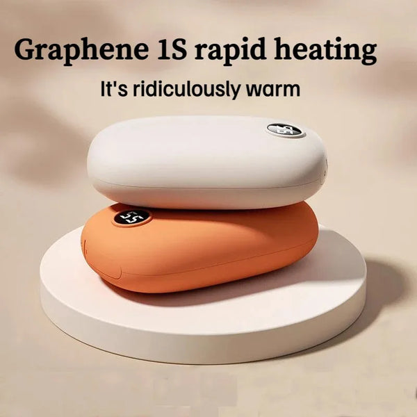 10000mAh 2-in-1 Hand Warmer & Power Bank – USB Rechargeable for Cold Weather