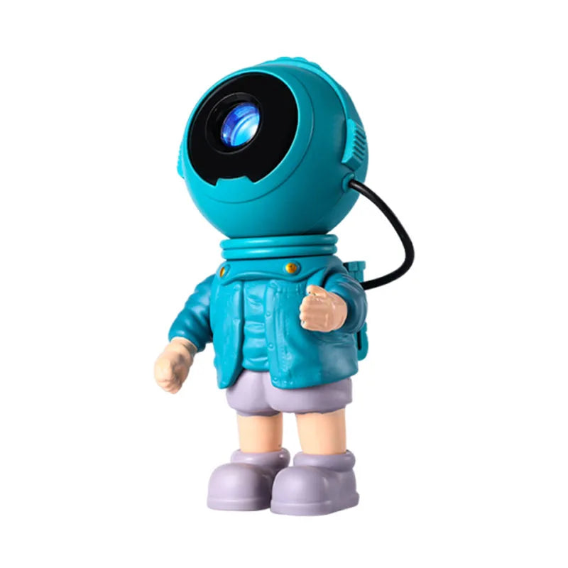 Astronaut Rocket Nebula Projector Lamp – Romantic Atmosphere Night Light
