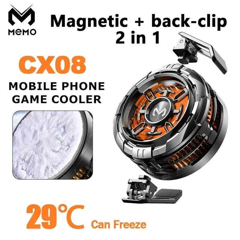 MEMO CX08 Magnetic Phone Cooler for Gaming & PUBG | Makwando