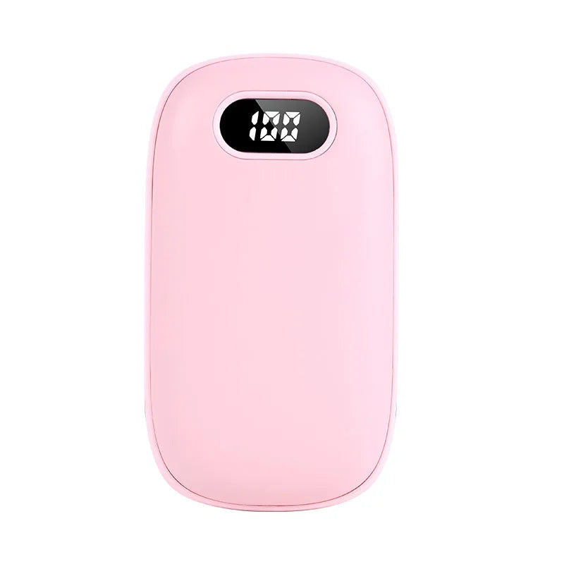 2-in-1 Hand Warmer & Power Bank – USB Rechargeable Mini Pocket Heater