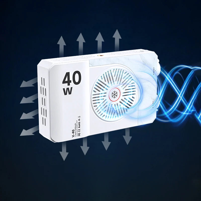 40W Bi-Color LED Camera Light CCT 2500K-9000K with 4400mAh Battery