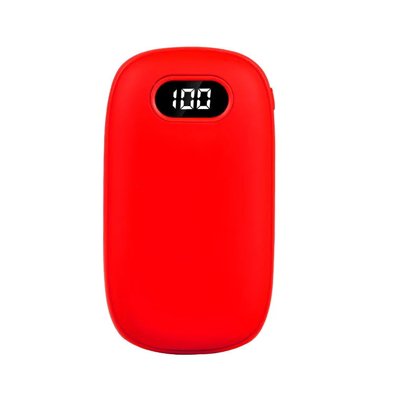 2-in-1 Hand Warmer & Power Bank – USB Rechargeable Mini Pocket Heater