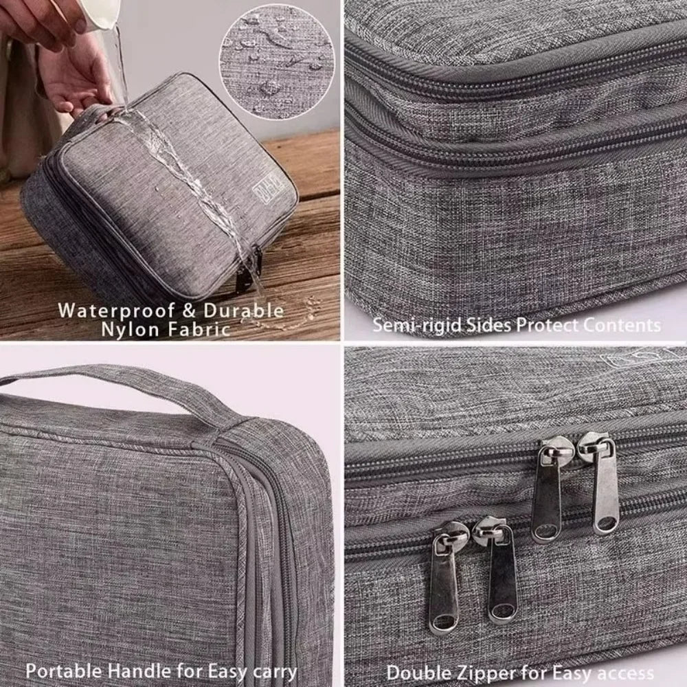 Waterproof Cable & Headphone Organiser Bag for Travel