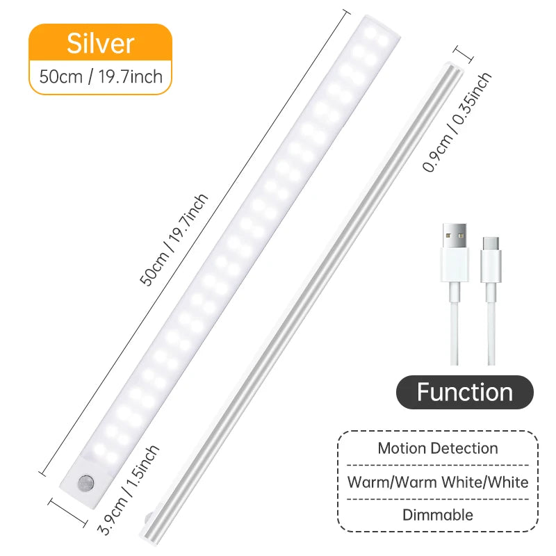Wireless LED Motion Sensor Night Light for Cabinet & Kitchen