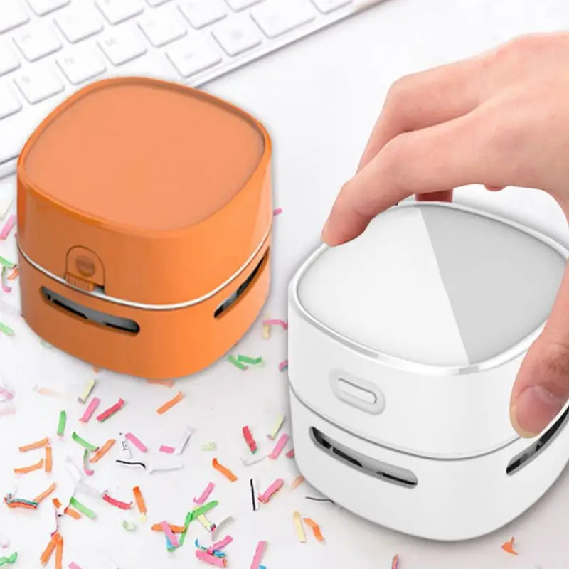 Portable Wireless Mini Desktop Vacuum Cleaner for Office & Home