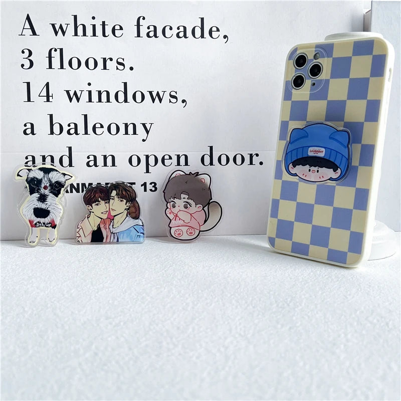 Custom Acrylic Phone Grip – Personalised Photo or Logo