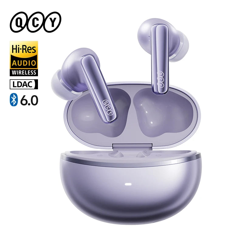 QCY MeloBuds N70 Adaptive ANC Earbuds – -56dB, 50Hr