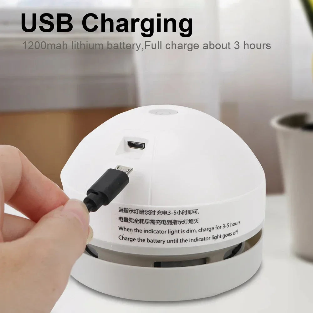 Mini Handheld Wireless Desktop Vacuum Cleaner