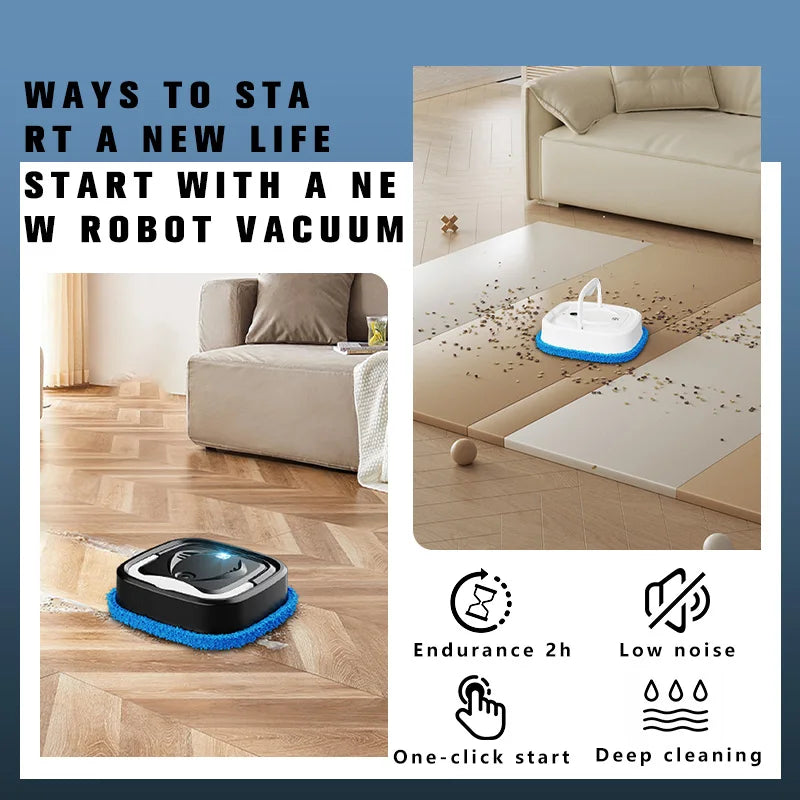Robot Vacuum Cleaner & Mop All-in-One – Wet & Dry Dual Mode