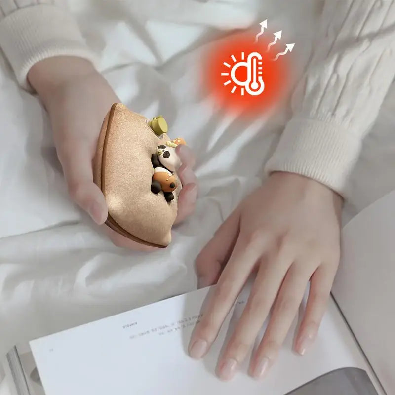 Cute Pet Pillow Hand Warmer – USB Rechargeable, Portable Winter Gift