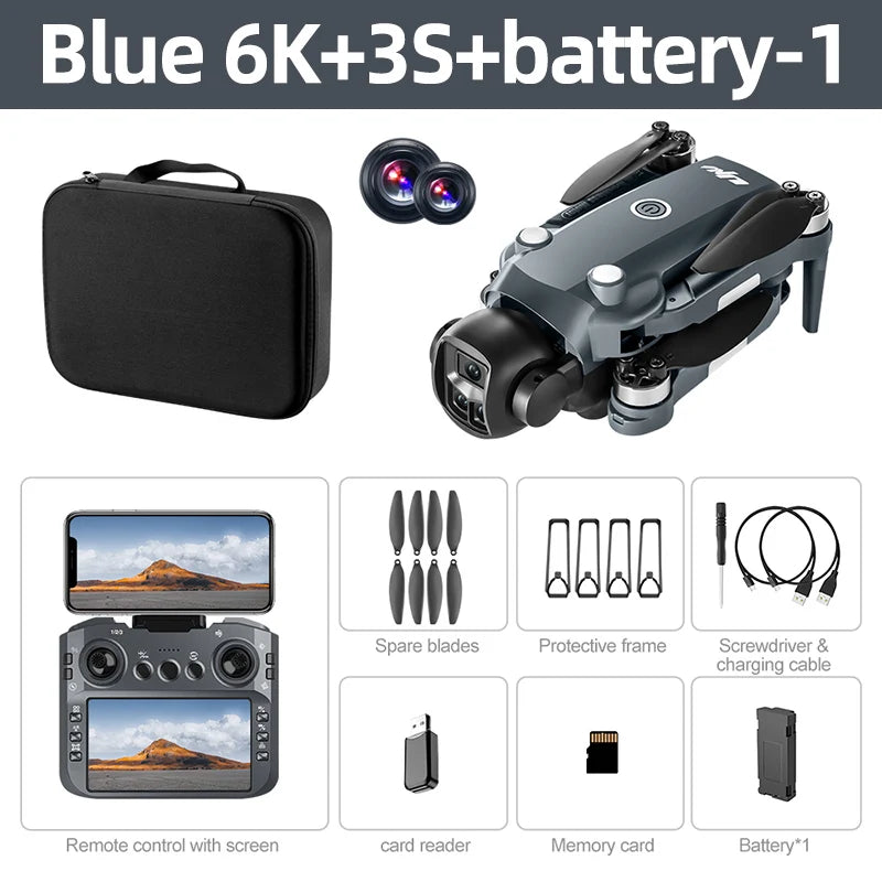 Xiaomi Mjia V988 Drone – 4K/8K HD Dual Camera, Brushless FPV