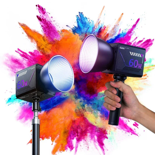 RGB Portable LED Video Light 10000mAh for Vlogging & Streaming
