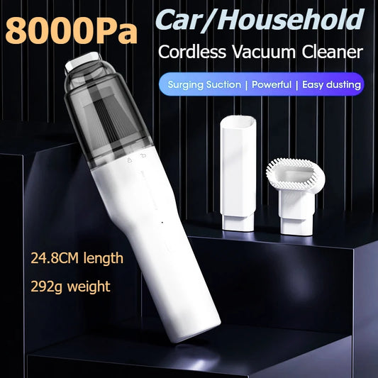 Wireless Handheld Vacuum Cleaner – 2-Speed Cordless for Car & Home
