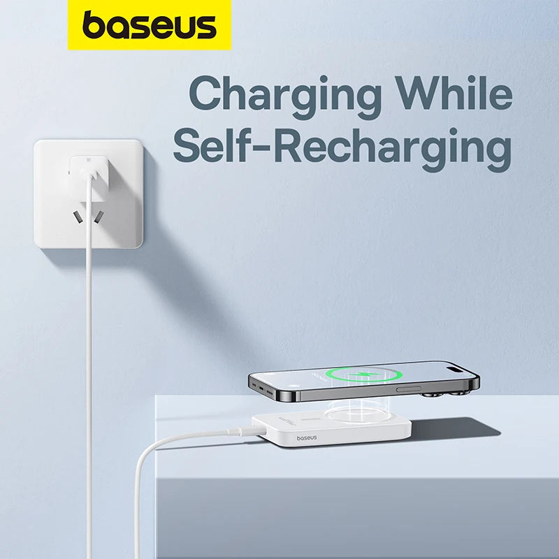 Baseus 20W MagSafe Power Bank 5000mAh – Compact & Lightweight