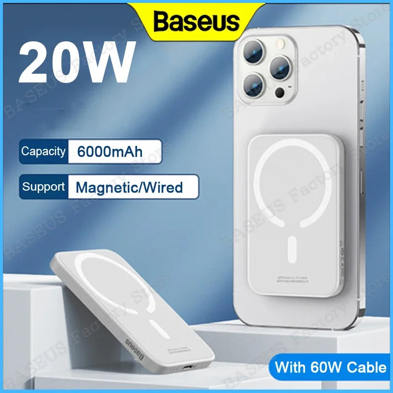 Baseus 20W Magnetic MagSafe Power Bank 10000mAh