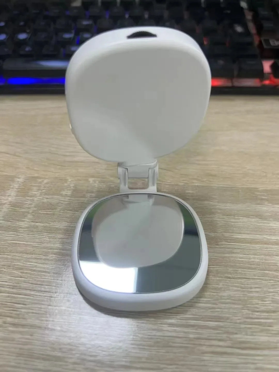 Magnetic Selfie Ring Light for MagSafe iPhone with Mirror