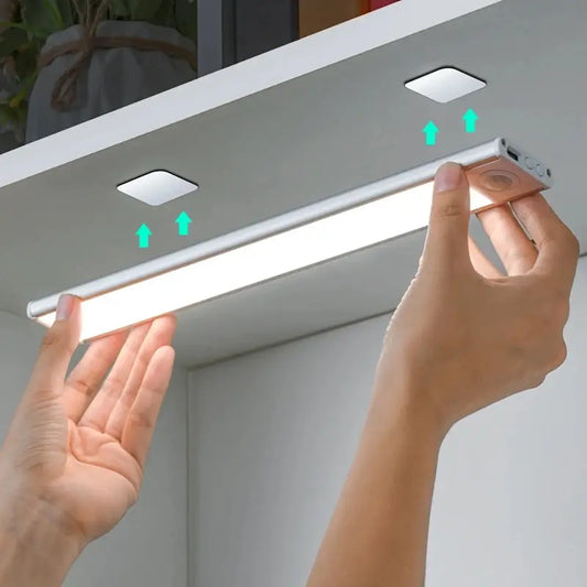 USB Rechargeable LED Motion Sensor Under Cabinet Light – 50cm