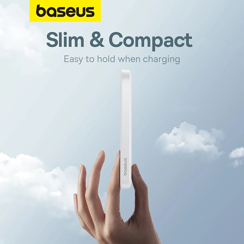 Baseus 20W MagSafe Power Bank 5000mAh – Compact & Lightweight