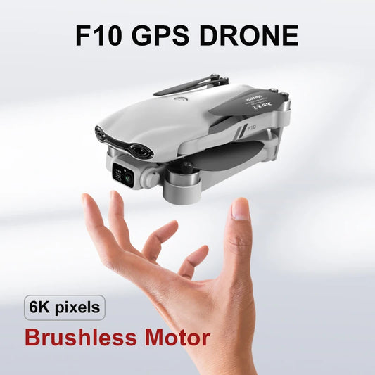 4DRC F10 GPS Drone – 6K HD Dual Camera, Brushless, 2KM Range