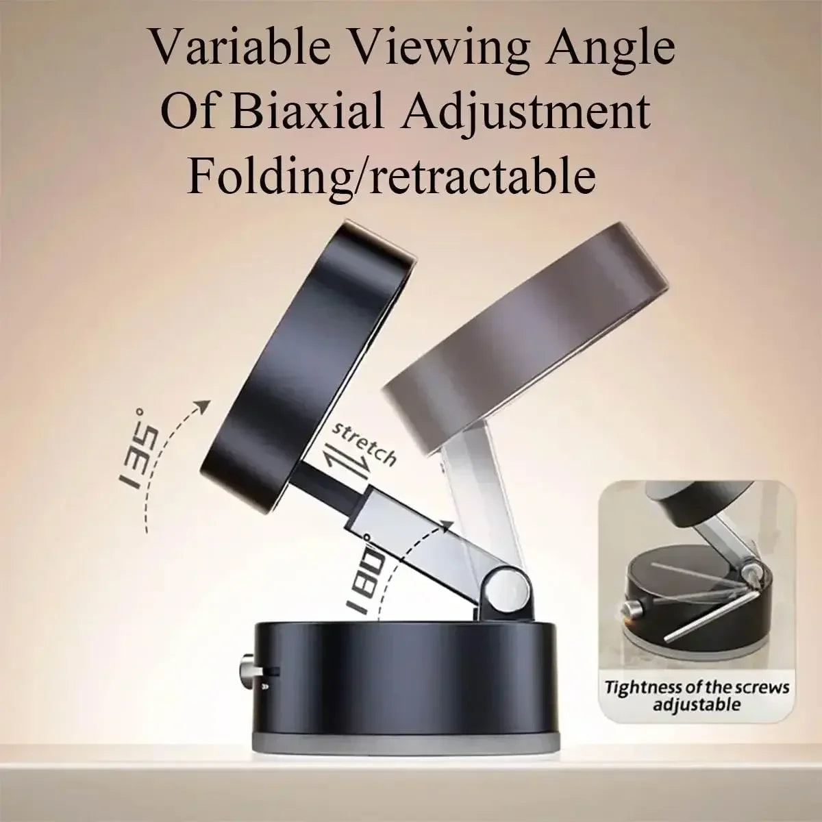 Magnetic Foldable Phone Holder for Car, Home & Gym
