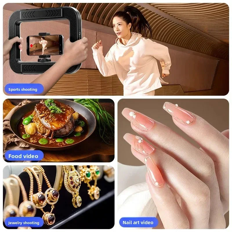 Portable Handheld Ring LED Light for Photography & Selfies
