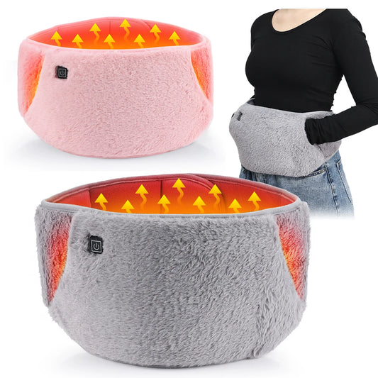 USB Rechargeable Electric Heating Pad – 3-Level Abdominal & Hand Warmer