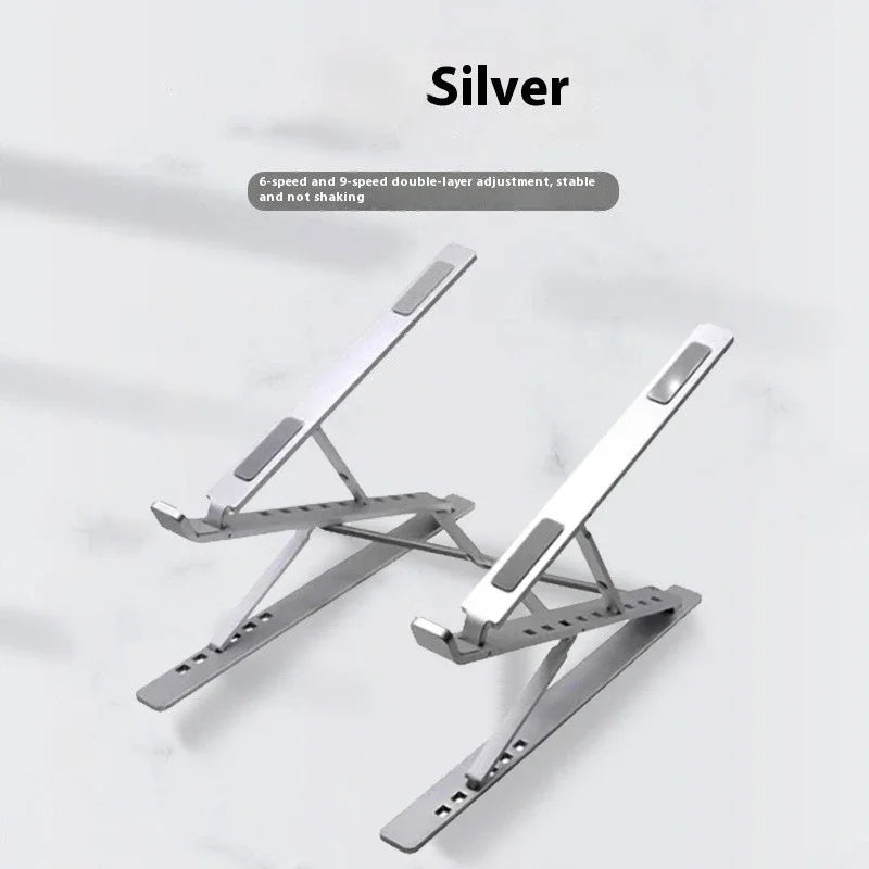 Adjustable Aluminium Laptop Stand with Air-Cooled Heat Dissipation