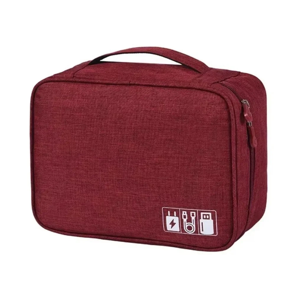 Waterproof Cable & Headphone Organiser Bag for Travel
