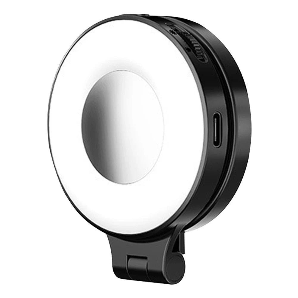 Magnetic LED Beauty Light with Mirror for Phone & Live Streaming