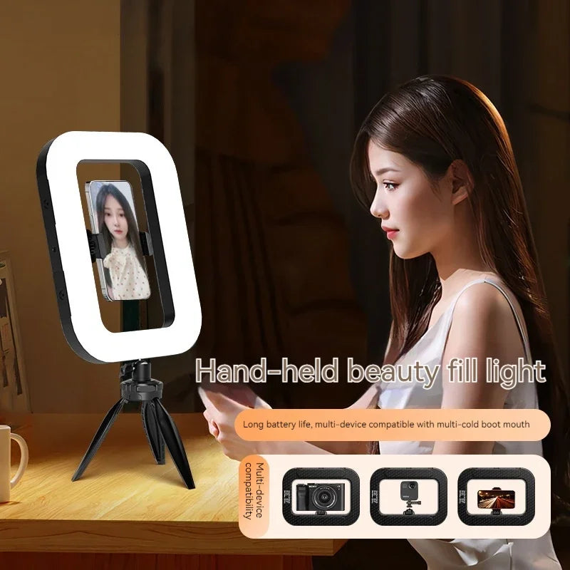 20W Handheld LED Fill Light with 8000mAh Battery