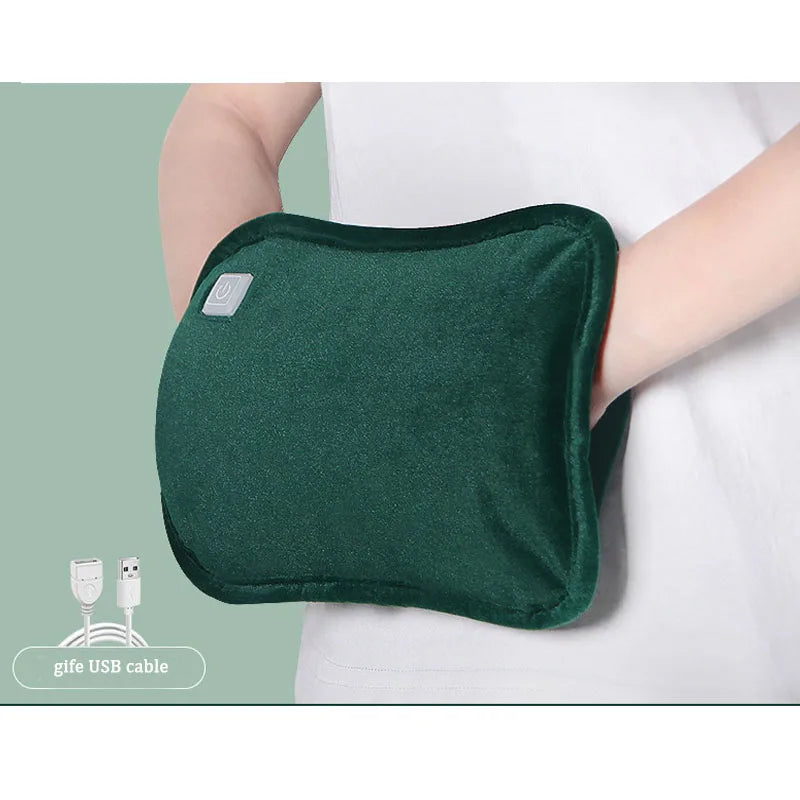 USB Rechargeable Graphene Hot Water Bag & Hand Warmer – Adjustable Temperature
