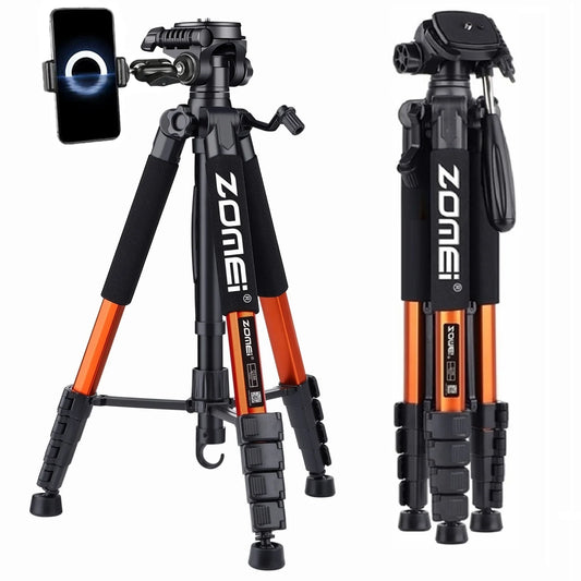 Zomei 187cm Aluminium Tripod for DSLR & Smartphones