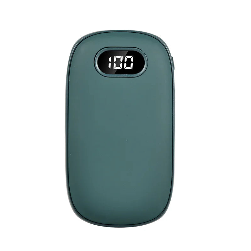 2-in-1 Hand Warmer & Power Bank – USB Rechargeable Mini Pocket Heater