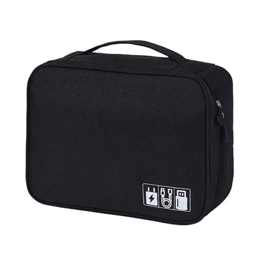 Waterproof Cable & Headphone Organiser Bag for Travel