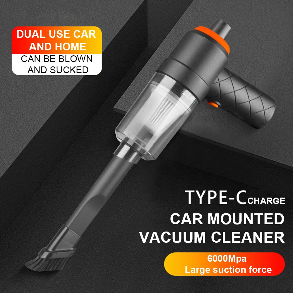 Portable Wireless Car Vacuum Cleaner 3500PA 120W for Car & Home