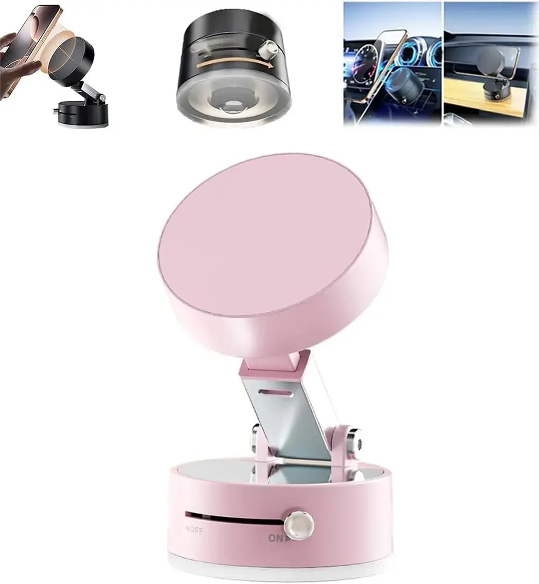 Magnetic Foldable Phone Holder for Car, Home & Gym
