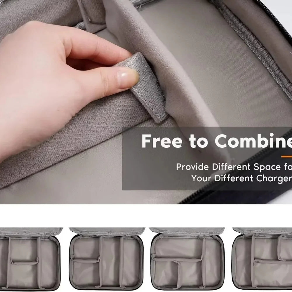 Waterproof Cable & Headphone Organiser Bag for Travel
