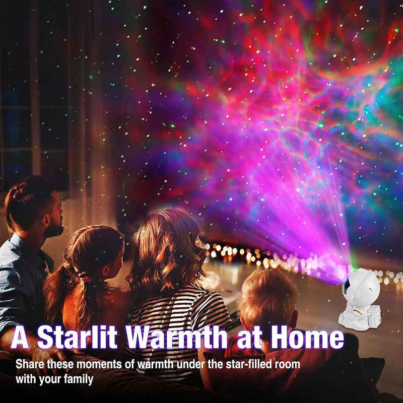 Astronaut Star & Galaxy Projector – Kids Nebula Night Lamp, Birthday Gift