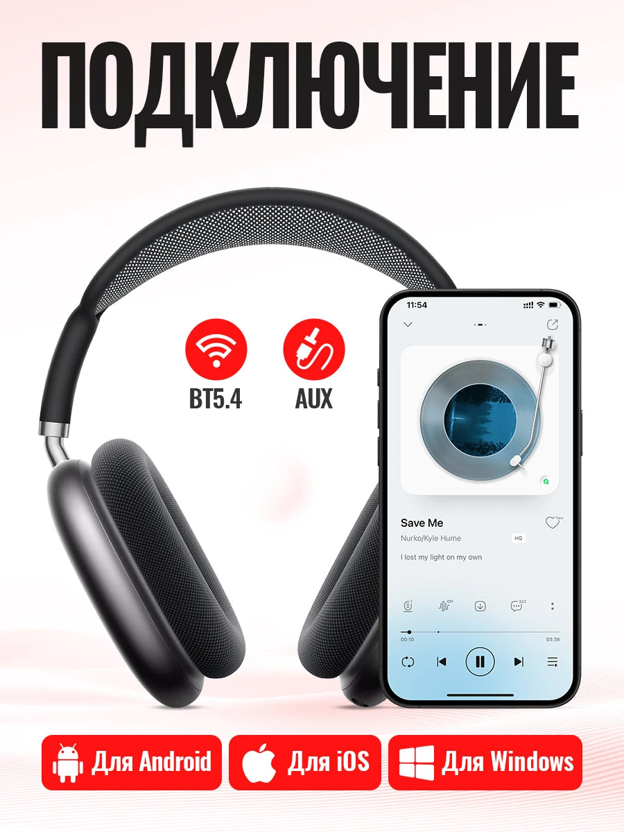 HOCO W65 Plus Over-Ear ANC Headphones