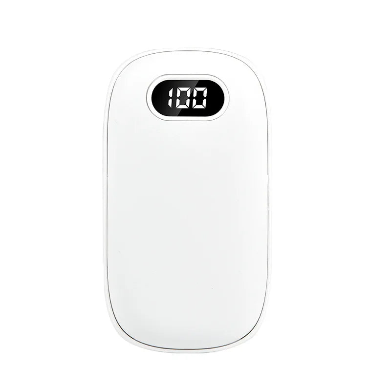 2-in-1 Hand Warmer & Power Bank – USB Rechargeable Mini Pocket Heater