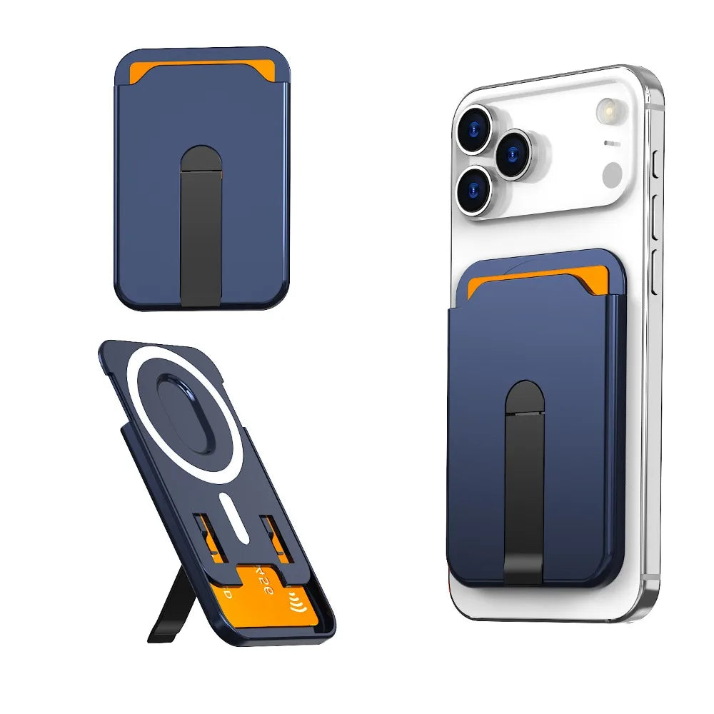 MagSafe Magnetic Wallet Case & Phone Stand for iPhone 15, 16 & 17 Pro Max