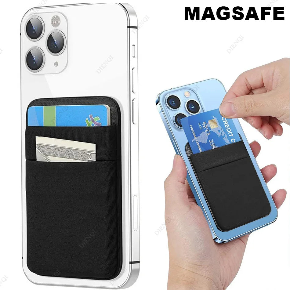 MagSafe Magnetic Card Holder Wallet for iPhone & Android