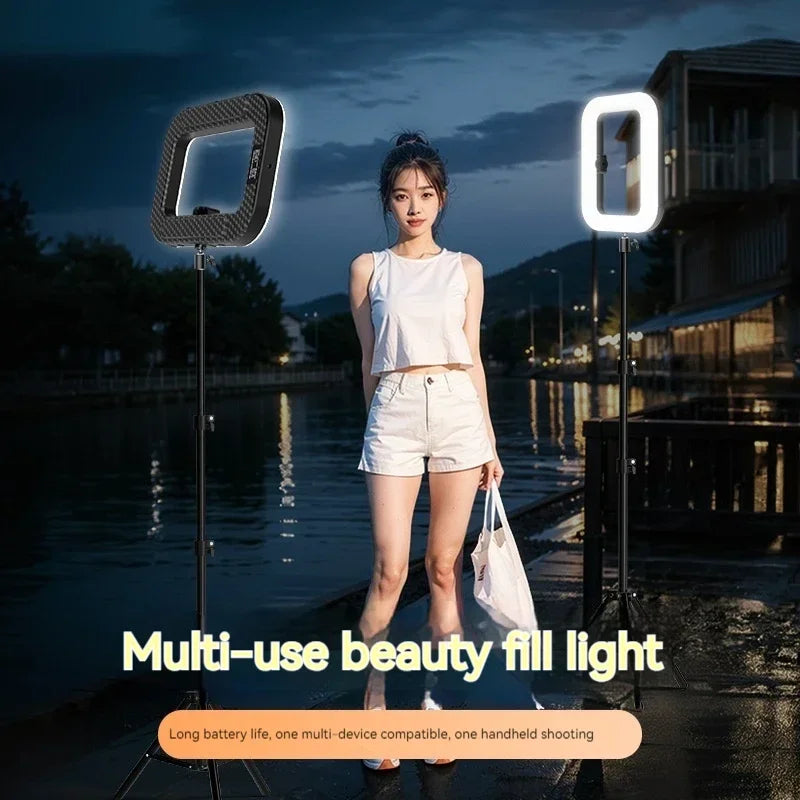 20W Handheld LED Fill Light with 8000mAh Battery