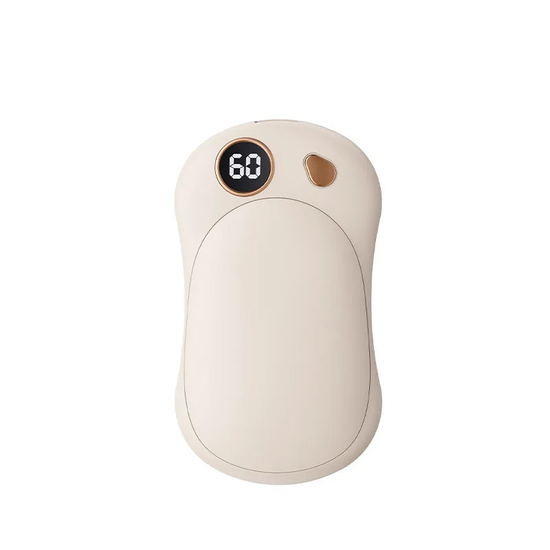 Magnetic Split-Type Hand Warmer & Power Bank – USB Self-Heating
