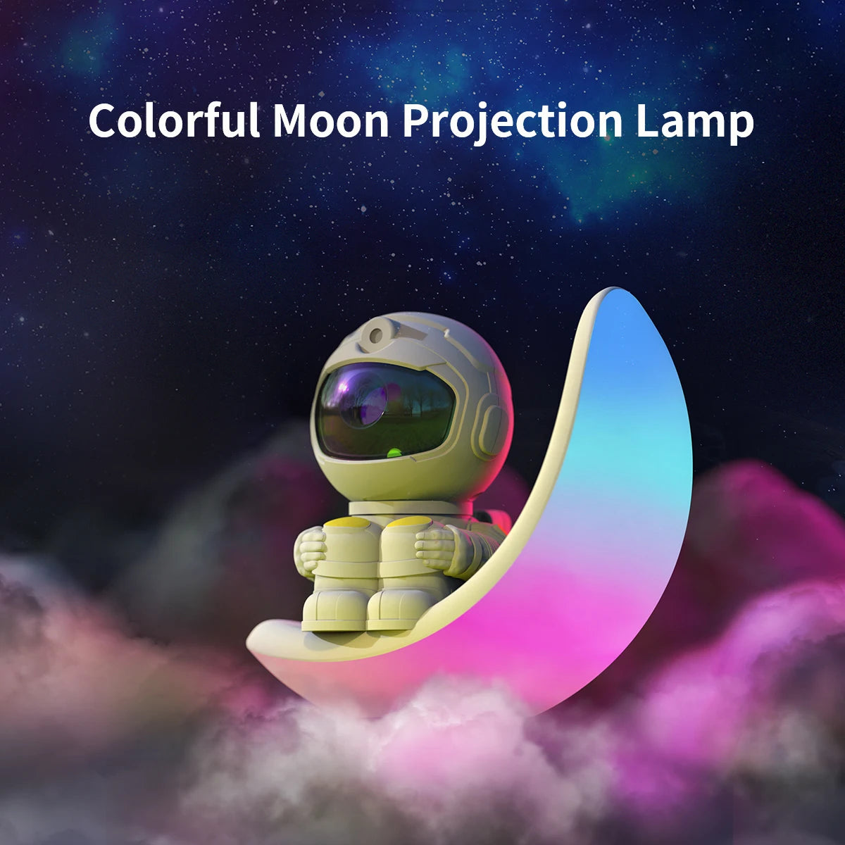 Stargate Lander Astronaut LED Projector – Night Light & Bluetooth Speaker