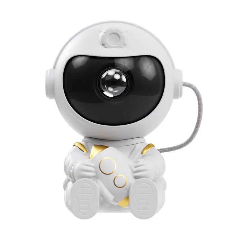 Astronaut Galaxy Projector – Starry Nebula Night Light for Home & Bedroom