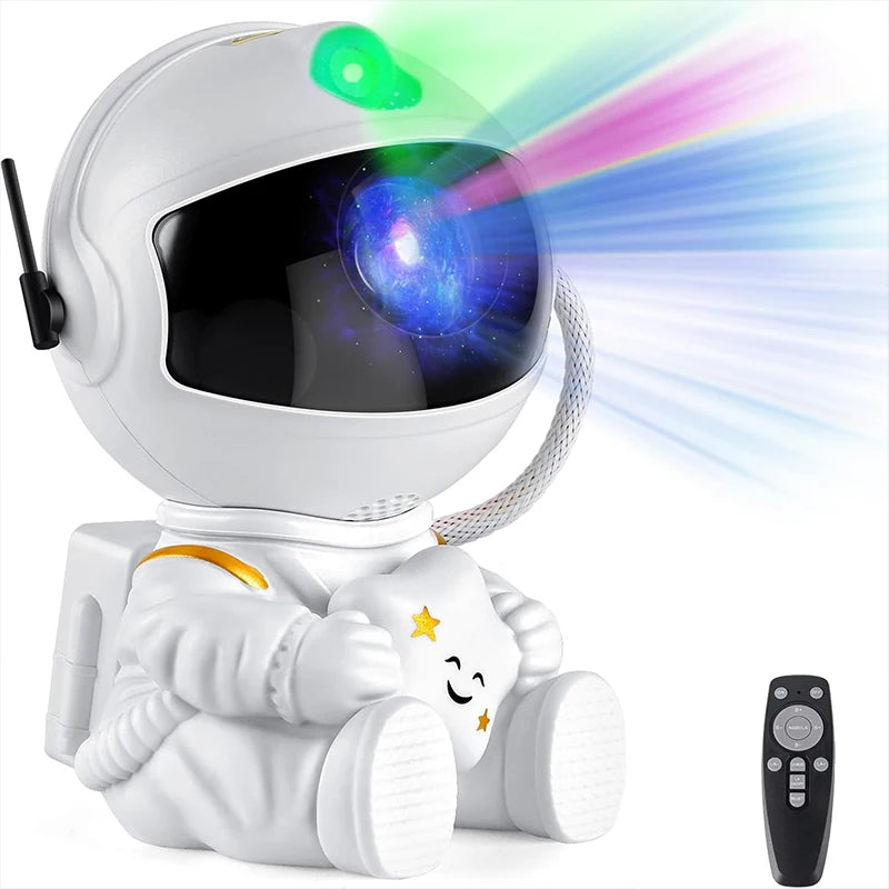 Astronaut Galaxy Projector Night Light for Kids Bedroom